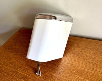 Vintage Boxaxo Powered Soap Dispenser | MCM Wall Mounted Soap Dispenser | Boraxo Model 36 MCM Dispenser| MCM White New In Box Soap Dispenser