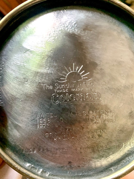 Vintage Coleman Model 228 Lantern| Coleman Nickel Plated Big Vintage Coleman Model 228 Lantern| Coleman Nickel Plated Big