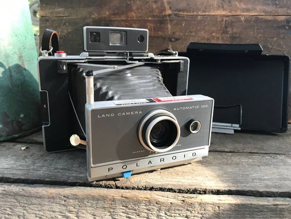 Rocket Golf Entfernungsmesser : Polaroid automatische land kameramodell 100 jahrgang etsy