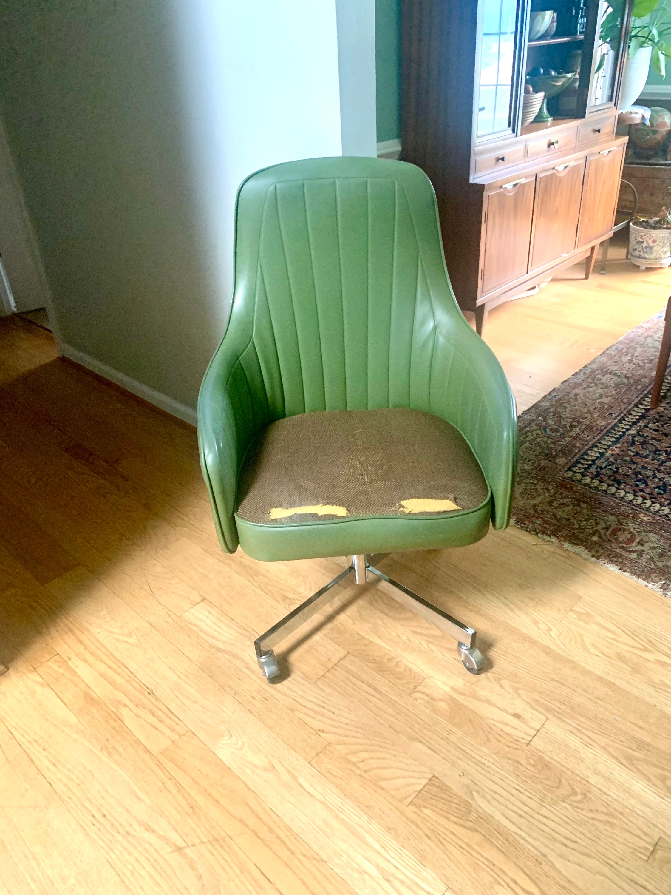 Amazon.com: Zesthouse Mid Century Home Office Chair, Armless