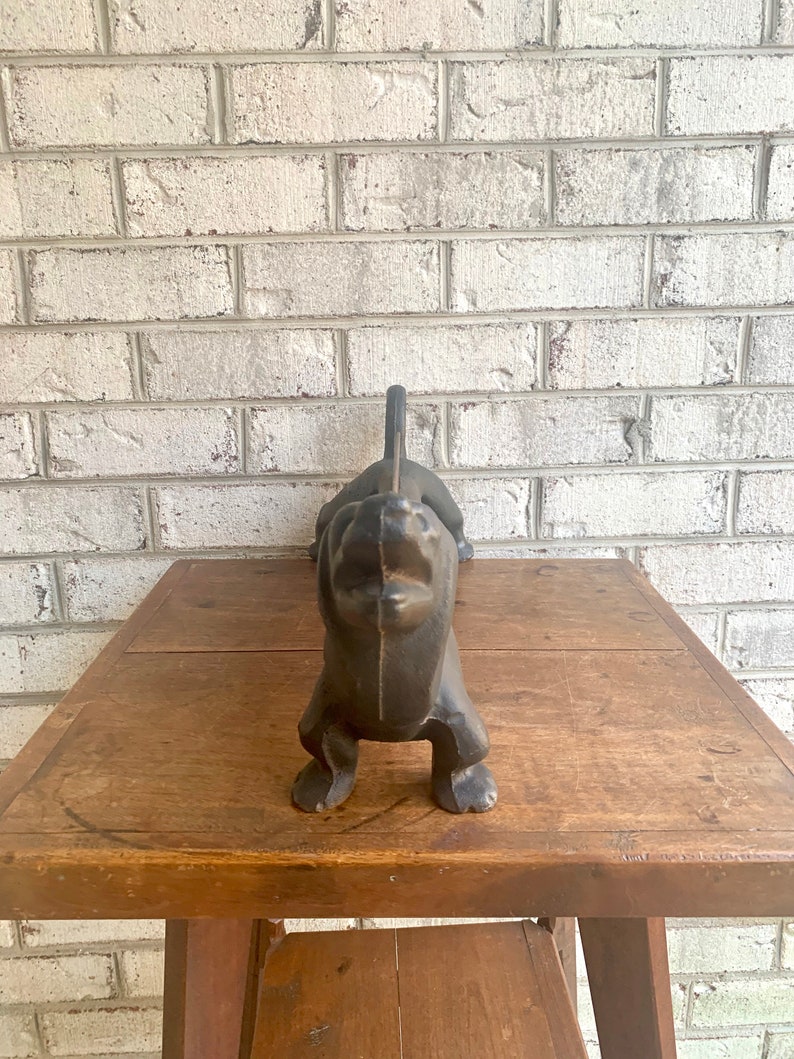 Antique Cast Iron Dachshund Boot Scraper Weiner Dog Boot Etsy