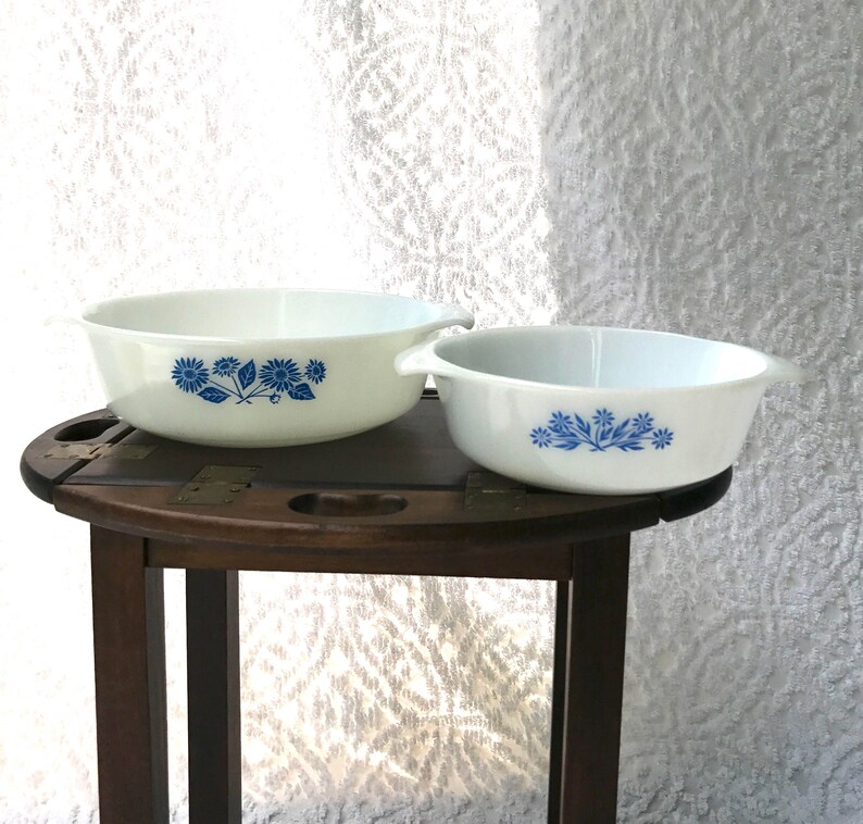 Vintage Anchor Hocking Casserole Dishes Fire King Milk Glass Etsy