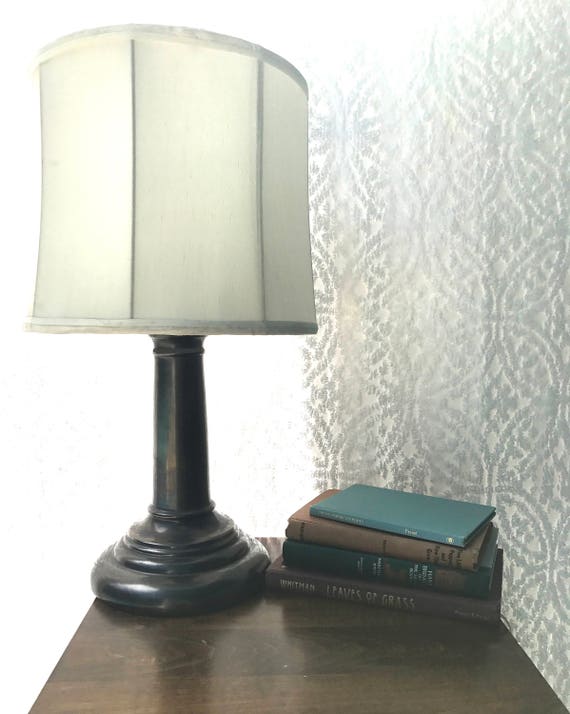 Vintage Metallic Glaze Ceramic Lamp Porcelain Table Lamp Etsy