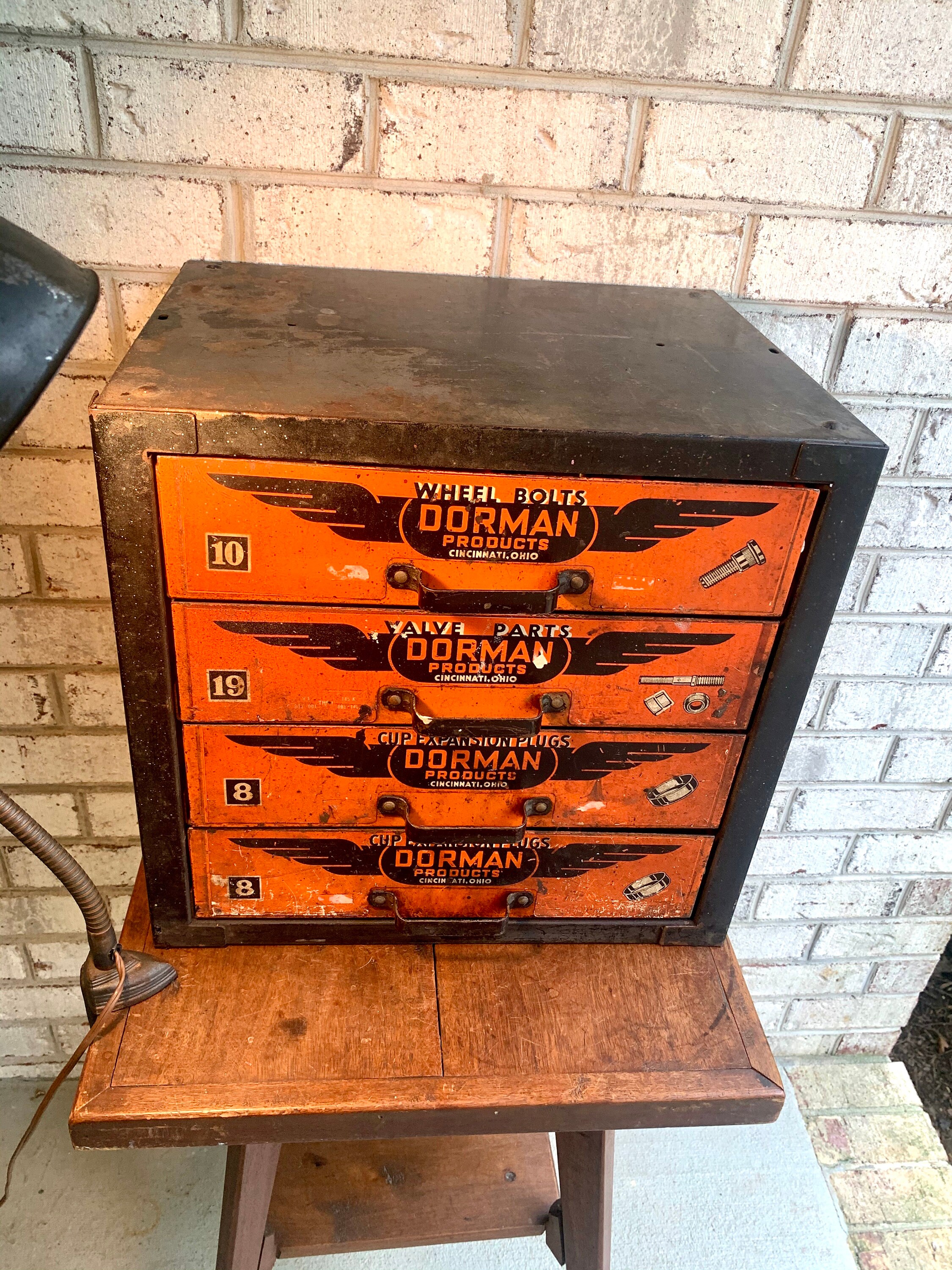 Vintage Dorman Products Parts Bin Heavy Duty 4 Drawer Parts Etsy