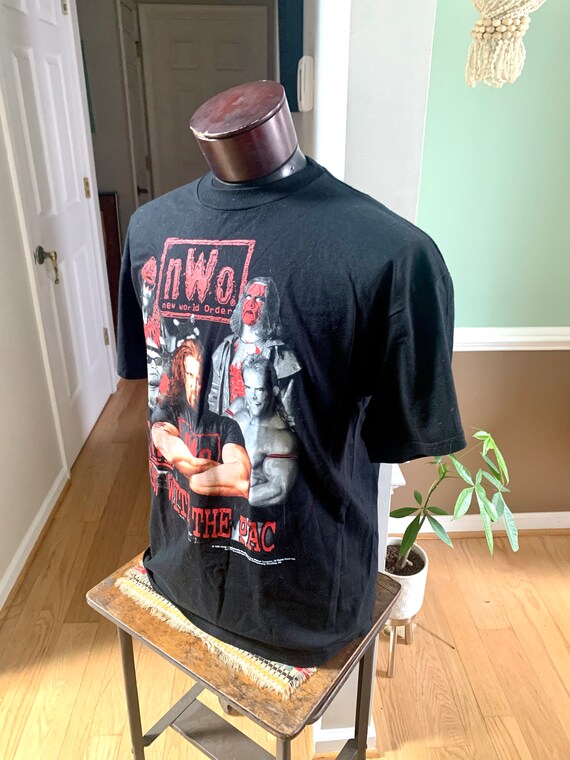Vintage WCW T-shirt | NWO Run With the Pac T-shirt | 1998