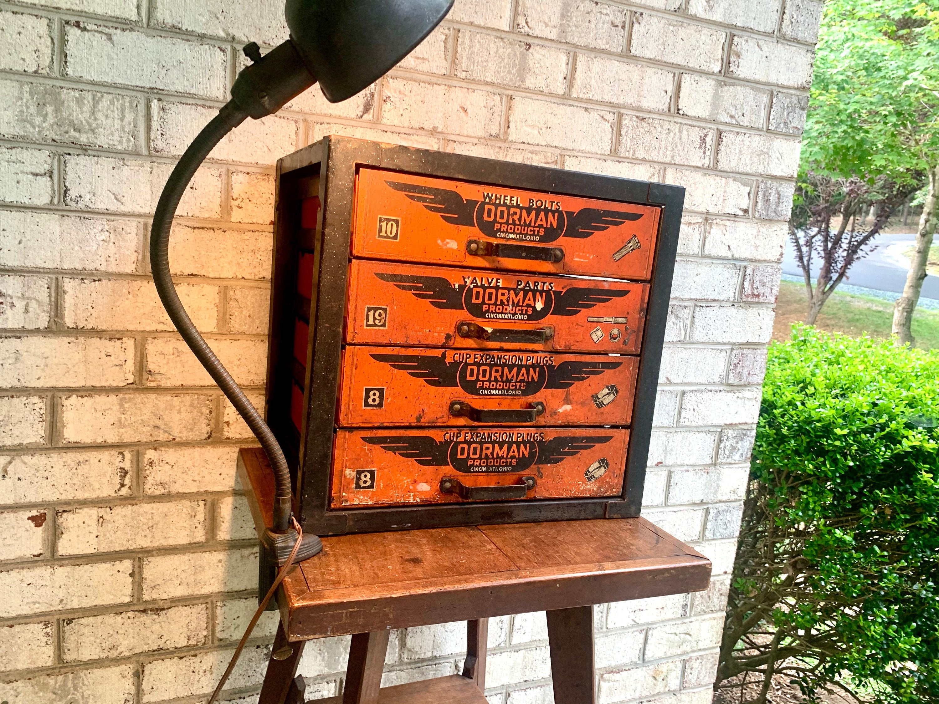 Vintage Dorman Products Parts Bin Heavy Duty 4 Drawer Parts - Etsy