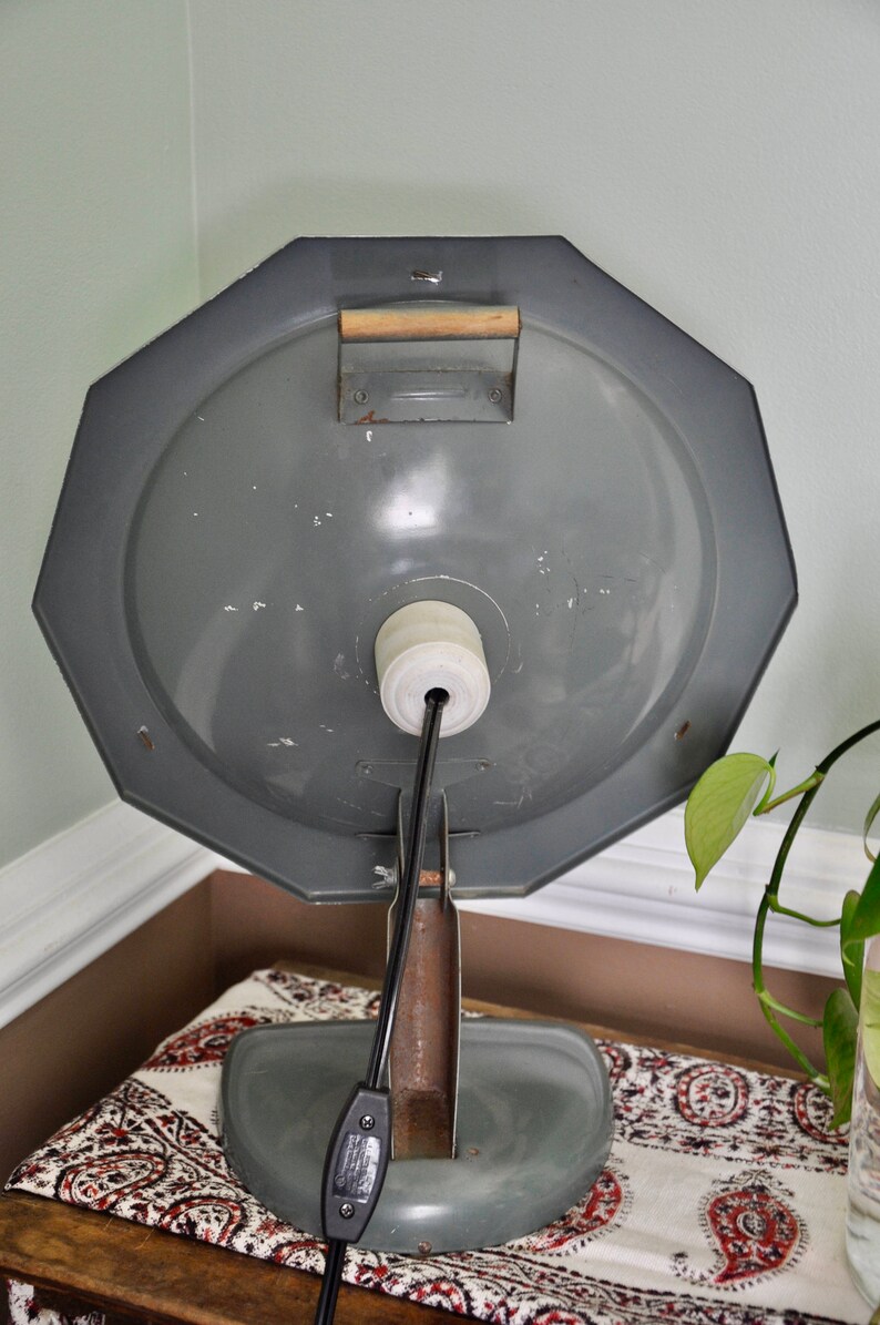 Repurpose Vintage Heater Lamp Vintage Space Heater Upcycled Etsy