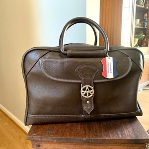 Vintage American Tourister Brown Weekender | American Tourister Hand Bag | Retro Shoulder Bag | Brown Weekend Luggage Bag | Carry On Bag