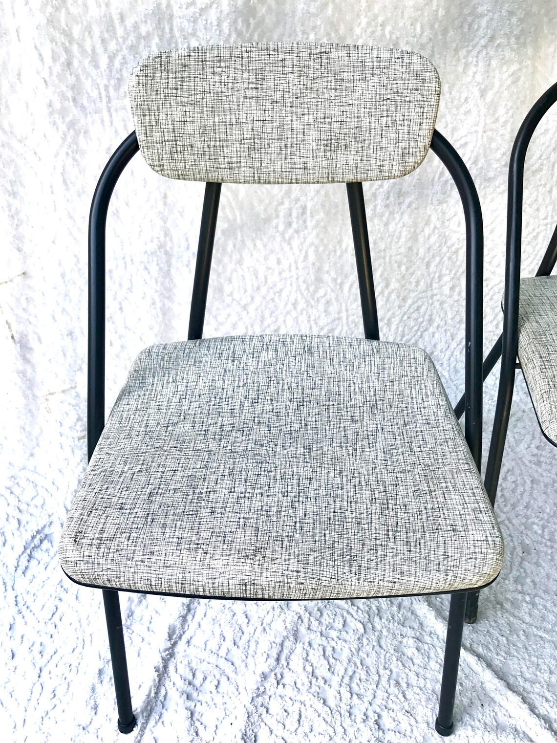 Pair of Hamilton Cosco Folding Chairs Cosco Stylaire Padded Etsy