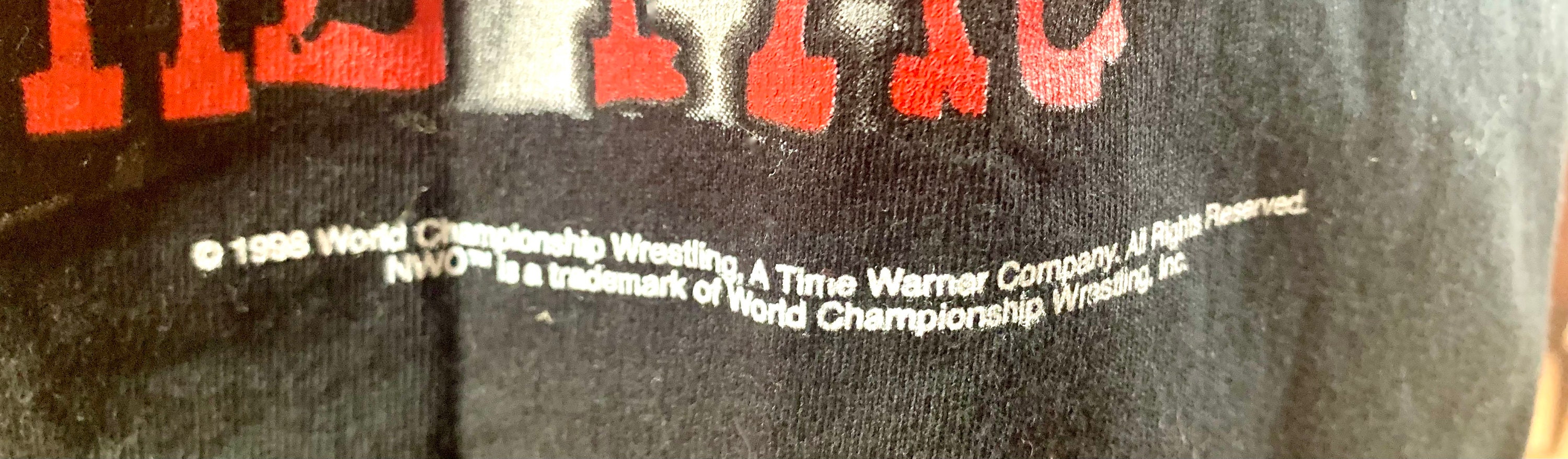 Vintage WCW T-shirt | NWO Run With the Pac T-shirt | 1998