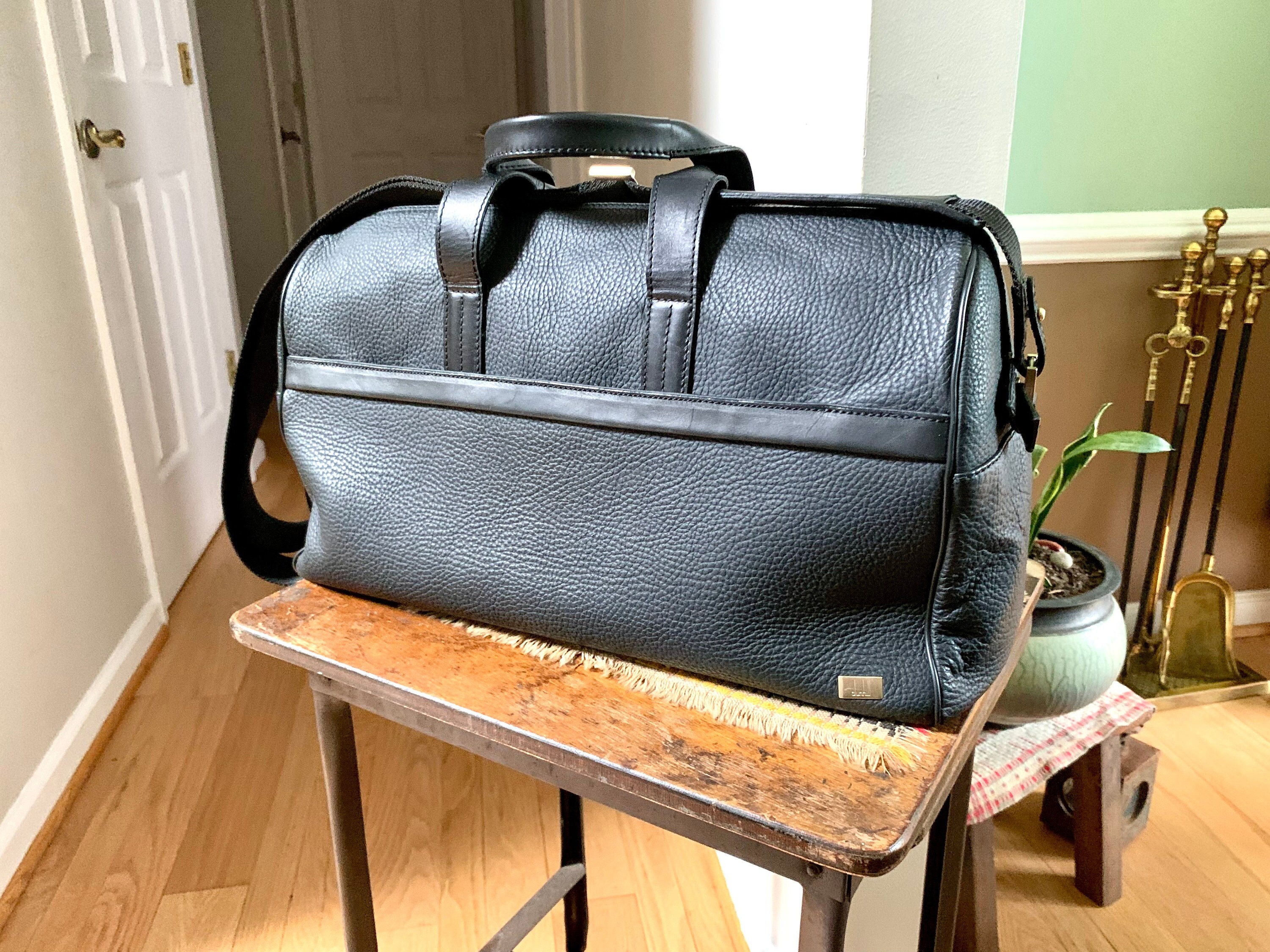 Vintage Leather Dunhill Shoulder Bag | Dunhill Leather Vintage Leather Dunhill Shoulder Bag | Dunhill Leather