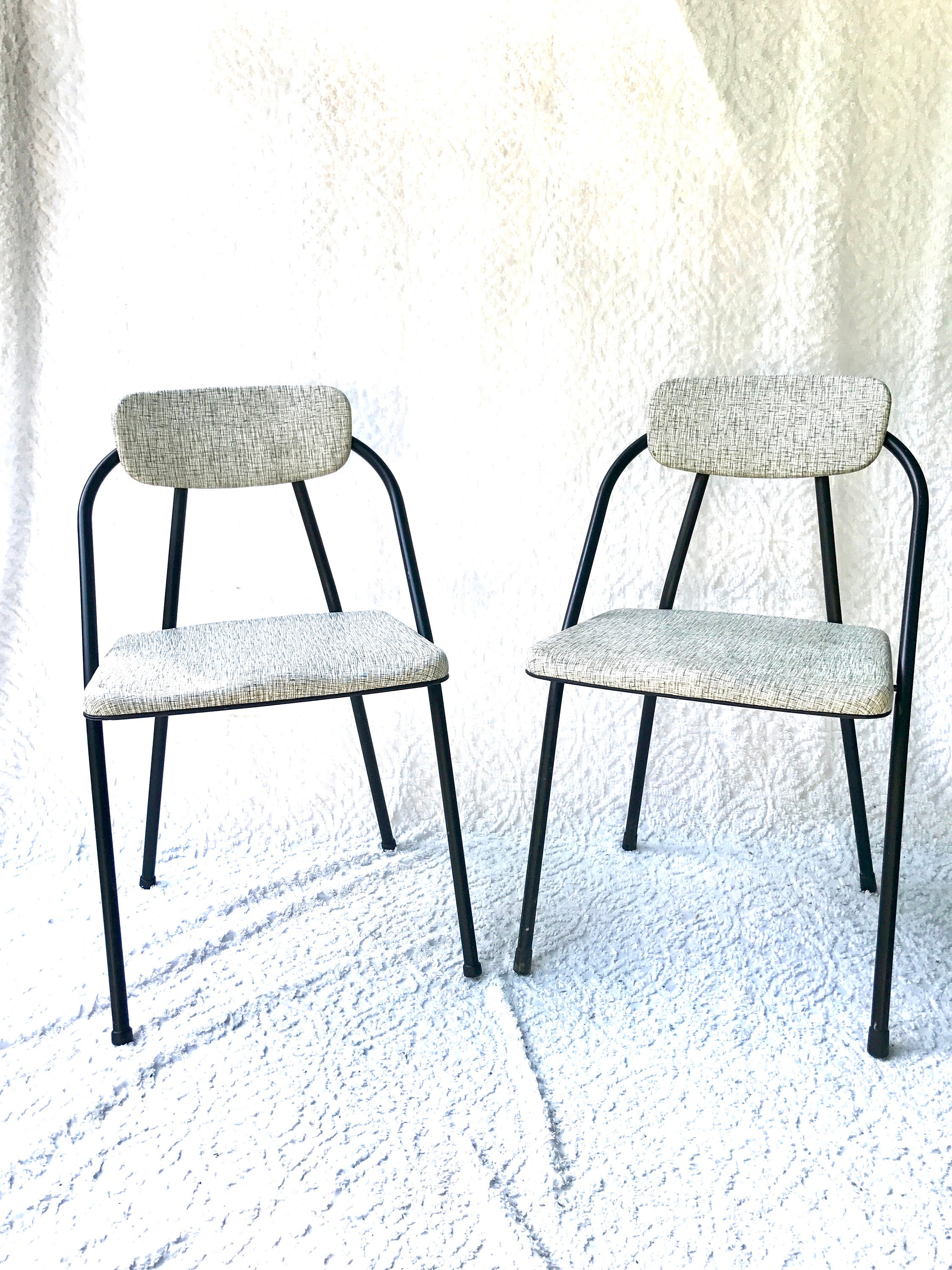Pair of Hamilton Cosco Folding Chairs Cosco Stylaire Padded - Etsy