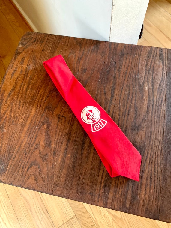 1917 Cornell University Reunion Tie | Red Cornell 