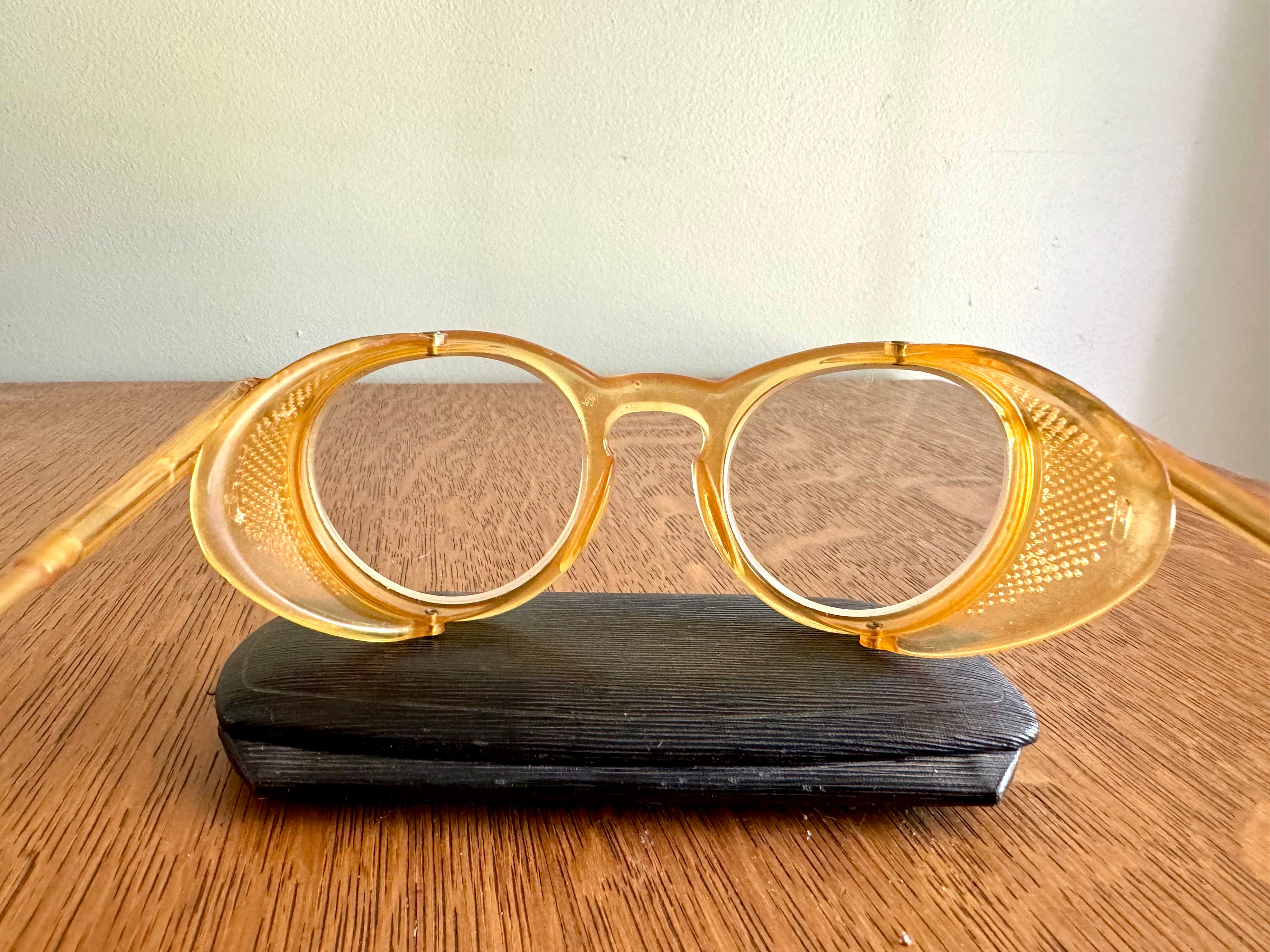 Vintage Pair of 1950's Safety Eyeglasses | Bausch and Lomb Vintage Pair of 1950's Safety Eyeglasses | Bausch and Lomb