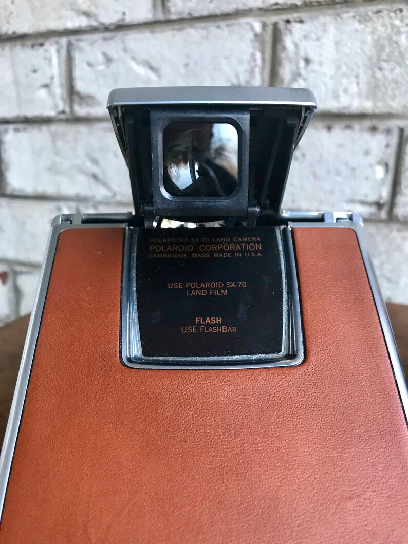 Polaroid SX70 Land Camera With Film Vintage Polaroid Land Etsy
