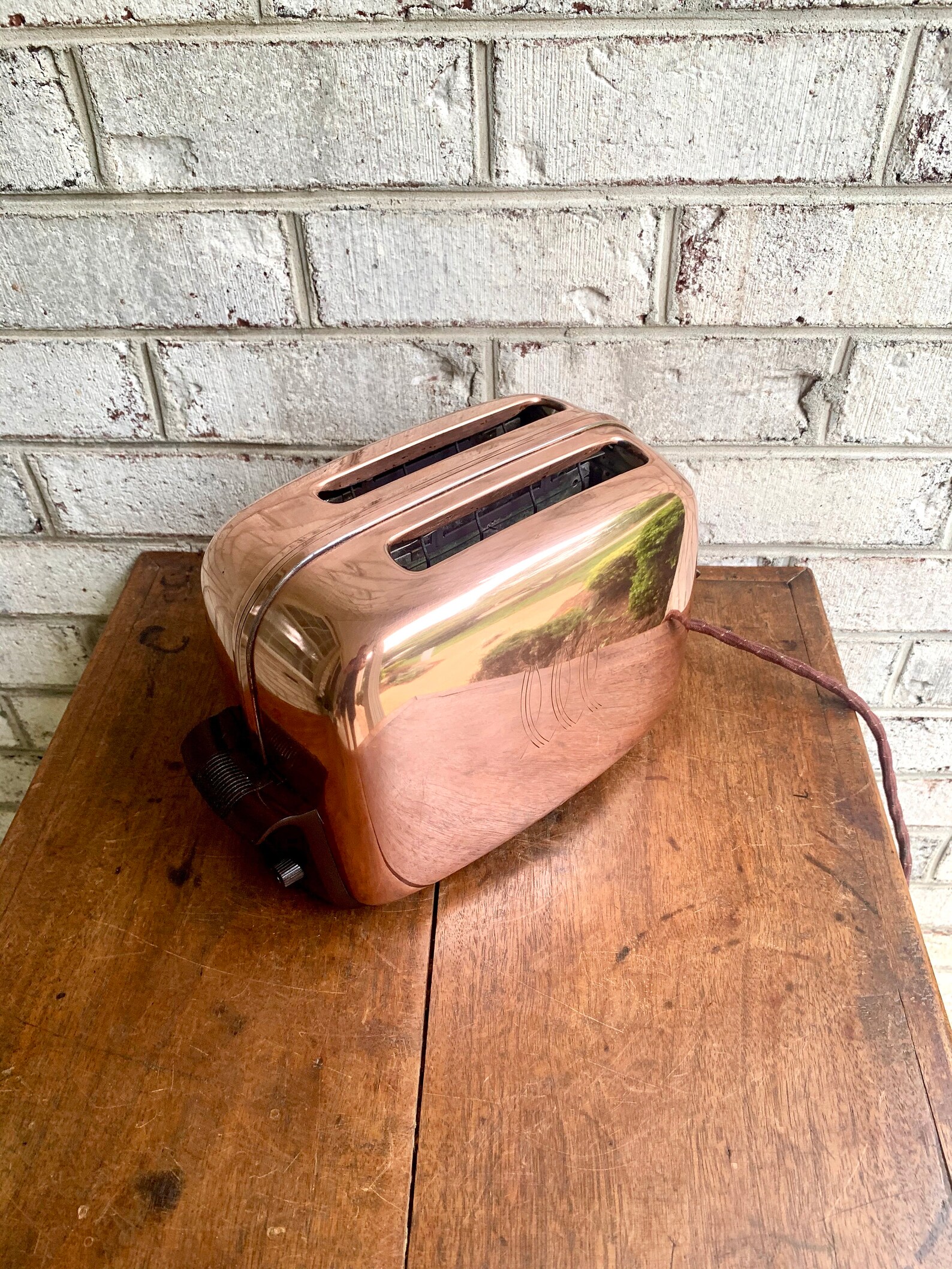 Vintage Rare Copper Toastmaster 1B14 Toaster Copper Art Deco Etsy