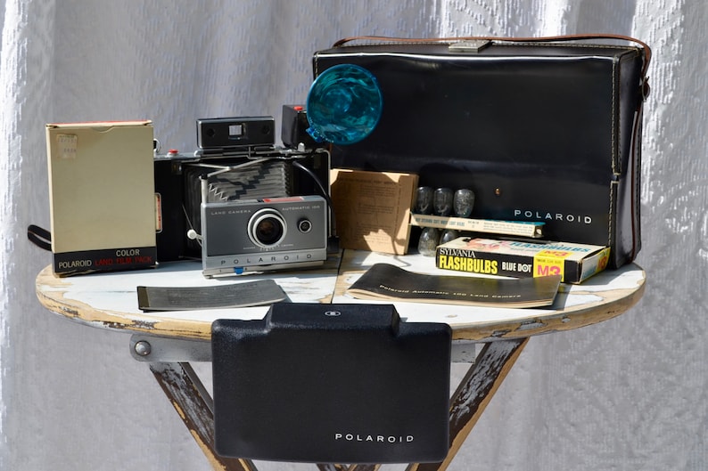Rocket Golf Entfernungsmesser : Automatische polaroid land kameramodell 100 vintage etsy