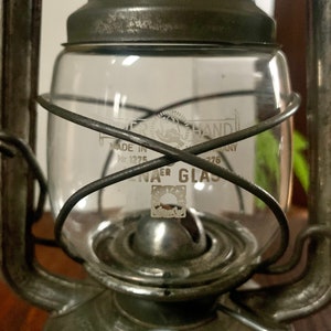 Vintage Original Nier Feuerhand 275 Baby Lantern | West Germany 275 Baby Lantern| Feuer Hand Jena Glas Kerosine Lantern| German 275 Oil Lamp