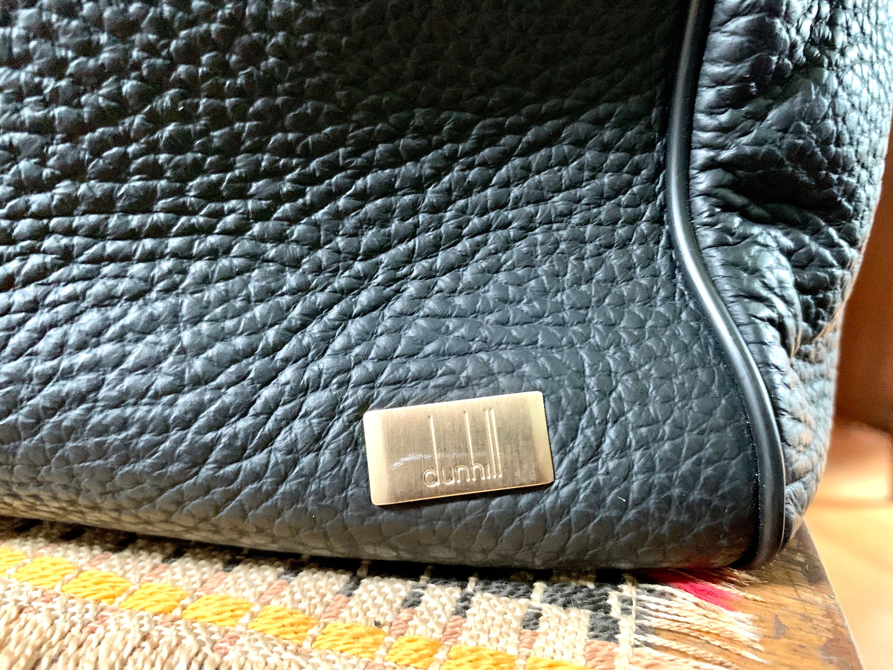 Vintage Leather Dunhill Shoulder Bag | Dunhill Leather Vintage Leather Dunhill Shoulder Bag | Dunhill Leather