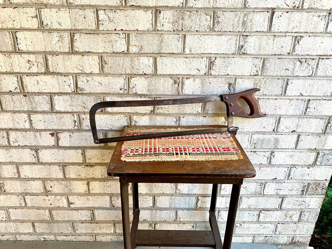 Vintage Adams Butcher's Bone Saw Adams Cast Steel Butcher Saw Large