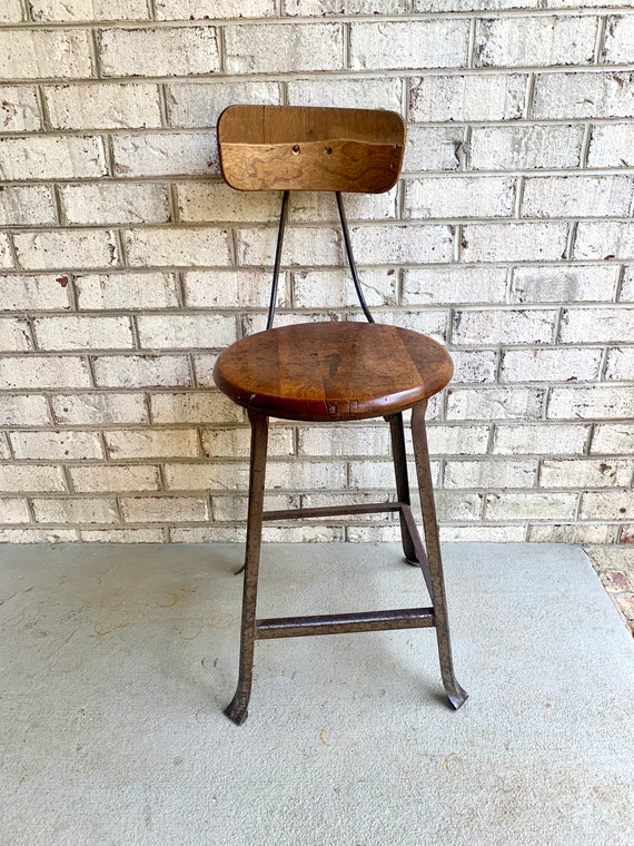 Wood 2024 drafting chair