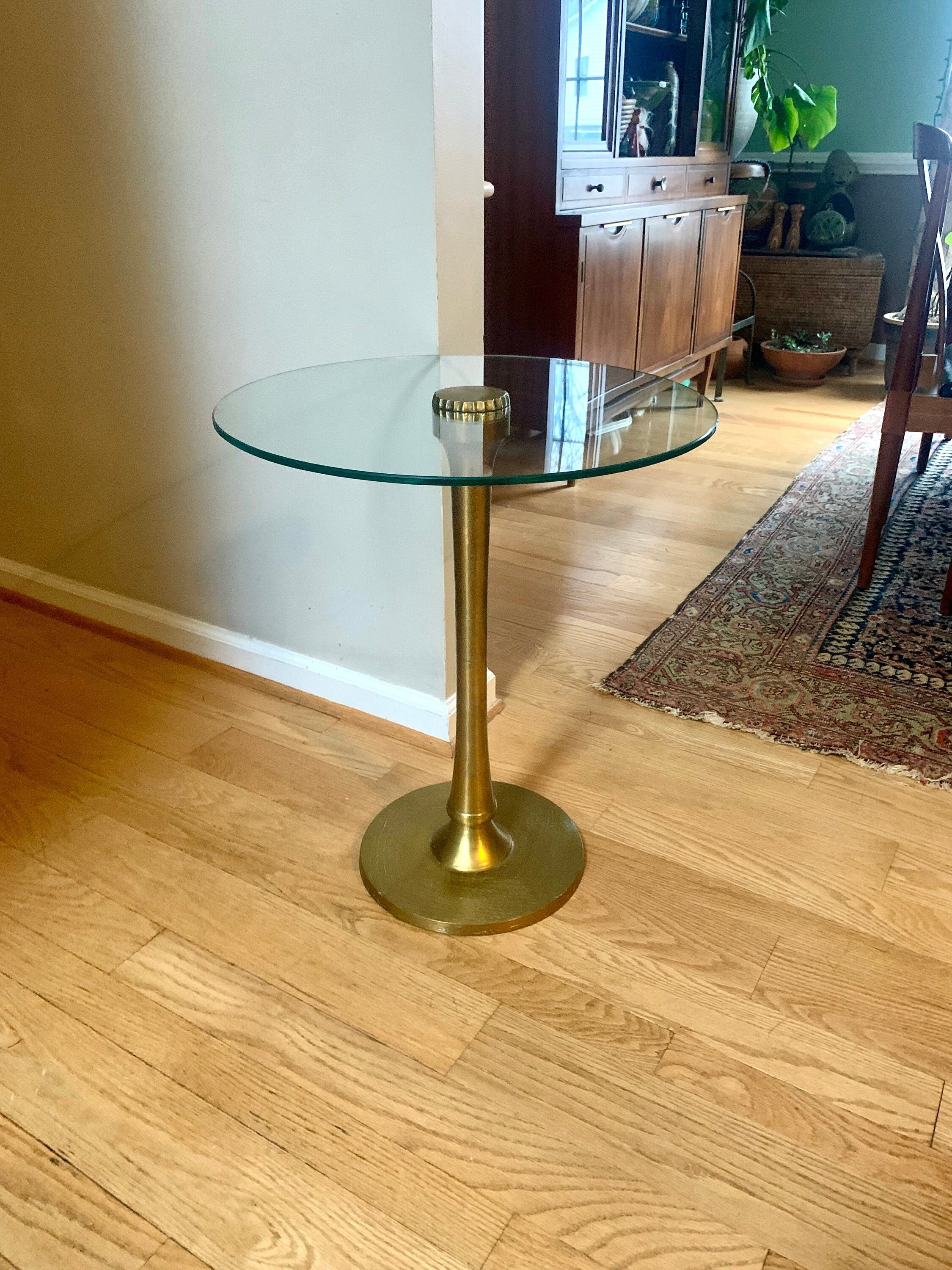 Vintage glass console table - Etsy 日本 Vintage glass console table - Etsy 日本