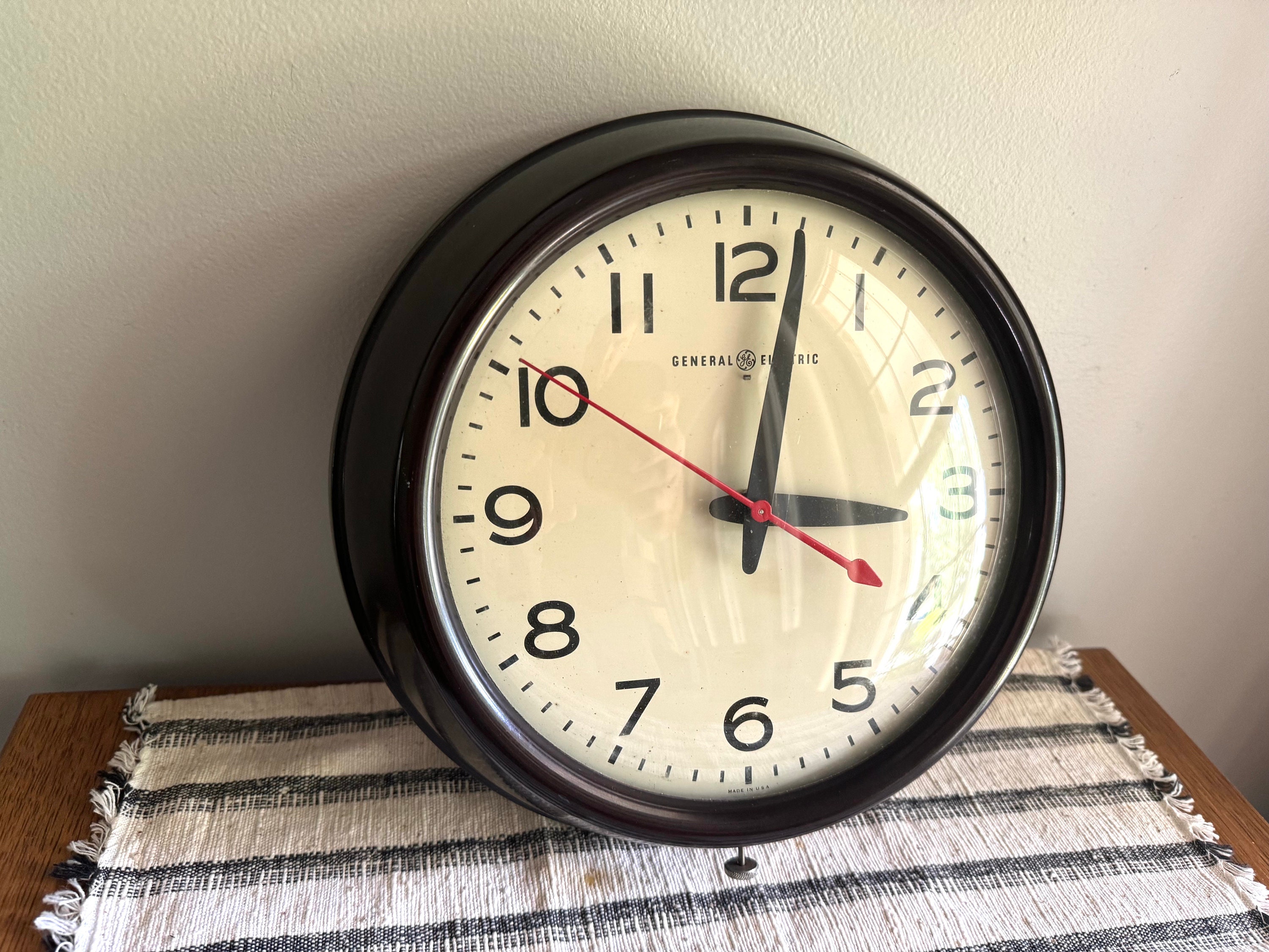 GE 壁掛けスクールクロック　ゼネラルエレクトロニック GE 壁掛けスクールクロック ゼネラルエレクトロニック GE 壁掛け