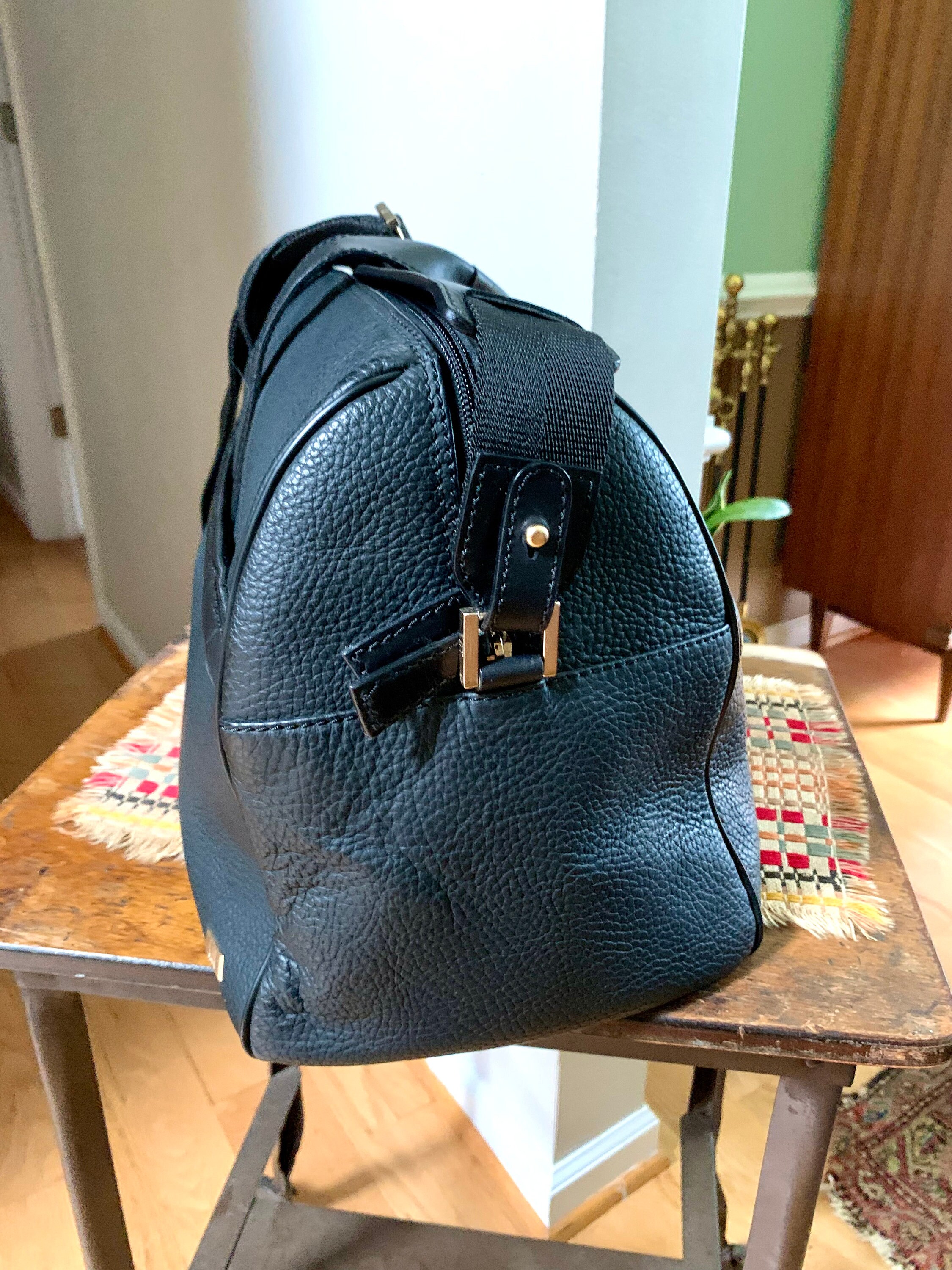 Vintage Leather Dunhill Shoulder Bag | Dunhill Leather Vintage Leather Dunhill Shoulder Bag | Dunhill Leather