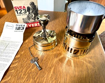 Vintage SVEA 123 Burner Stove SVEA 123 Backpack Stove Swedish