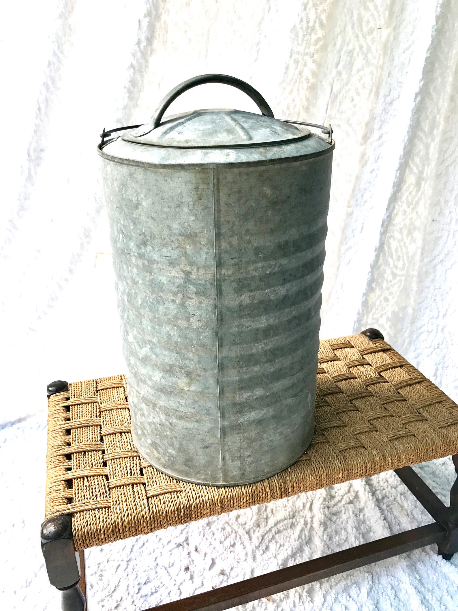 Vintage Igloo Metal Water Cooler 3 Gallon Galvanized Water Etsy