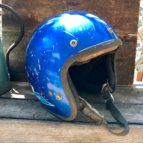 Harley Helmet Vintage Etsy
