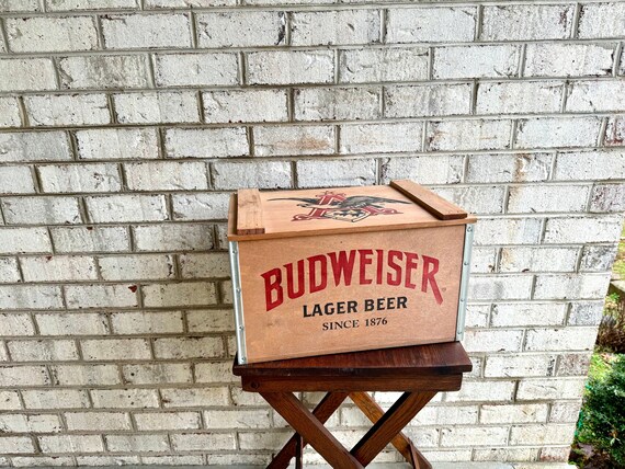 ☆Budweiser ヴィンテージ木箱 Anheuser-Busch☆ Vintage