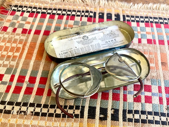 1920's Willson Wire Rim Safety Glasses | Willson … - image 3