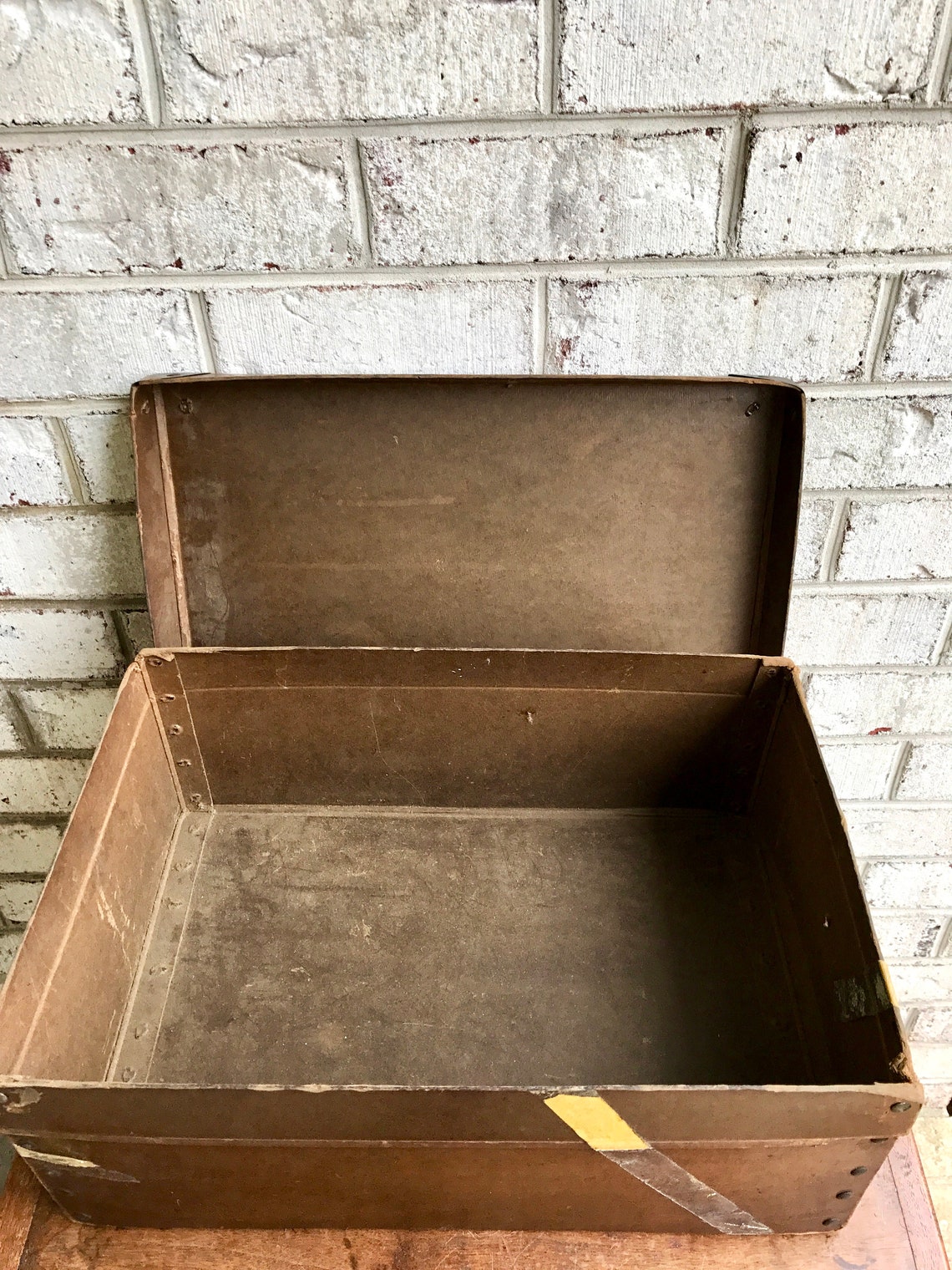 Caja de cartón rústico Almacenamiento rústico Caja de | Etsy