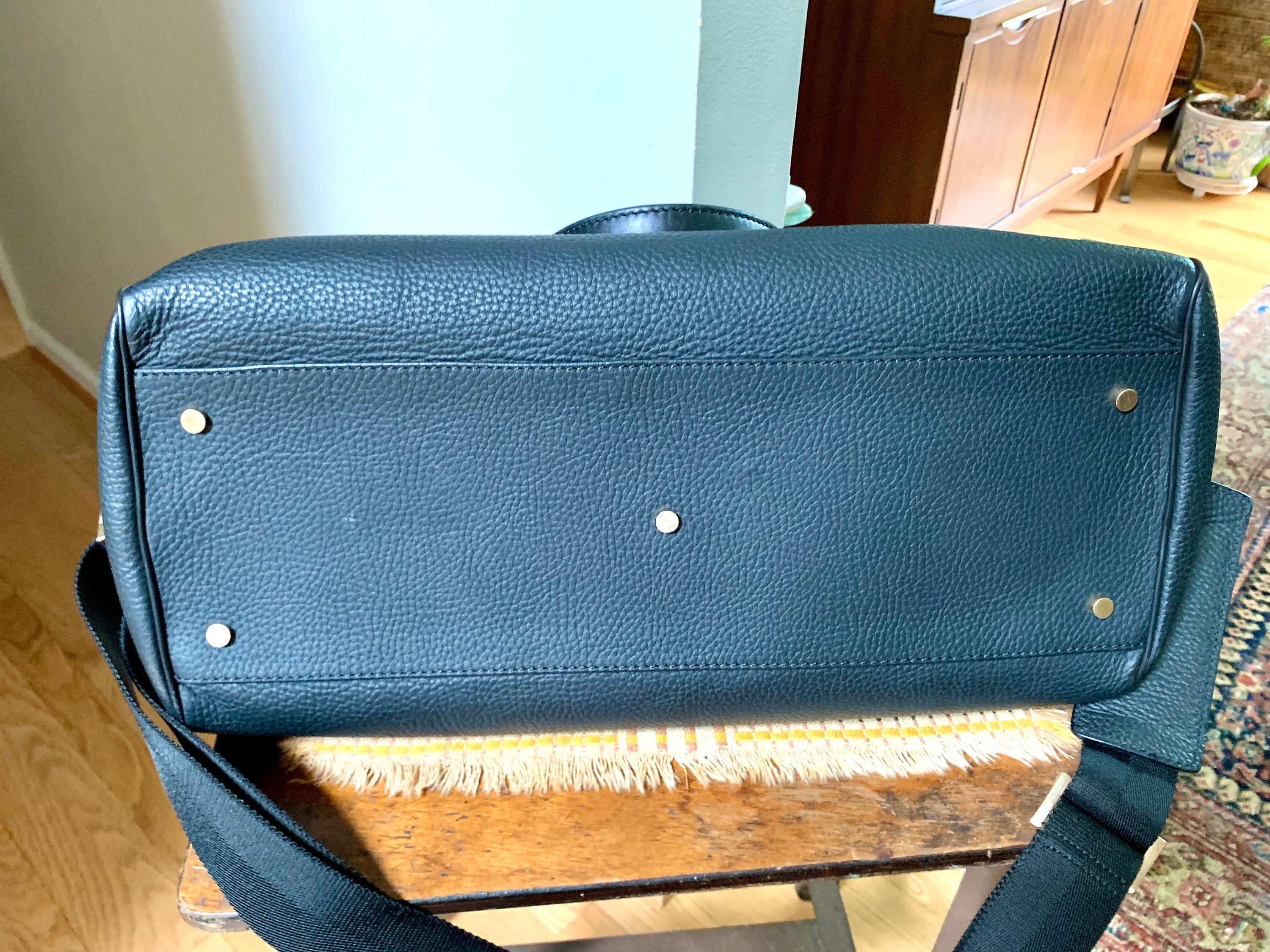 Vintage Leather Dunhill Shoulder Bag | Dunhill Leather Vintage Leather Dunhill Shoulder Bag | Dunhill Leather