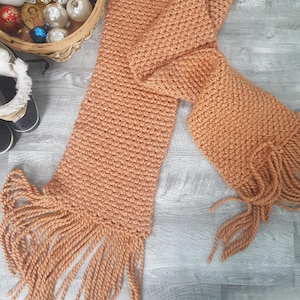 Crochet Scarf Pattern, Oversized Scarf Pattern, It&#39;s a Wonderful Scarf, Christmas Gift