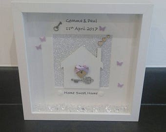 Lovely Home Sweet Home Picture Frame
