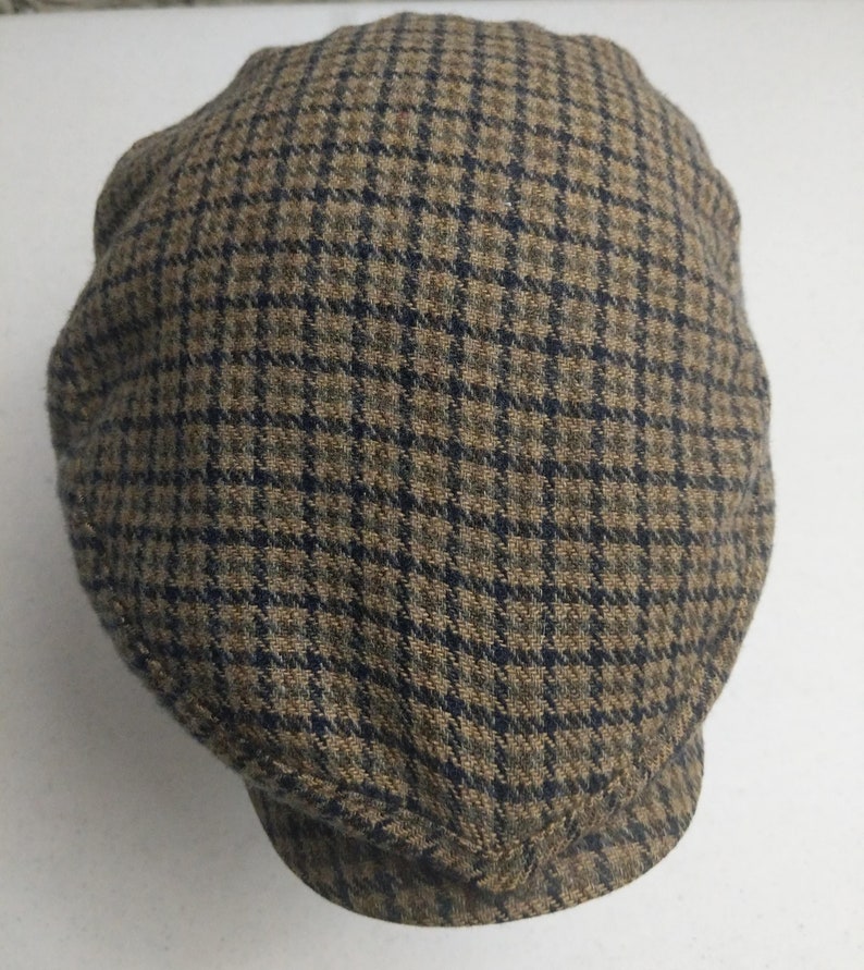 Houndstooth Cap Paddy Cap Vintage Mens Cap Flat Cap for - Etsy