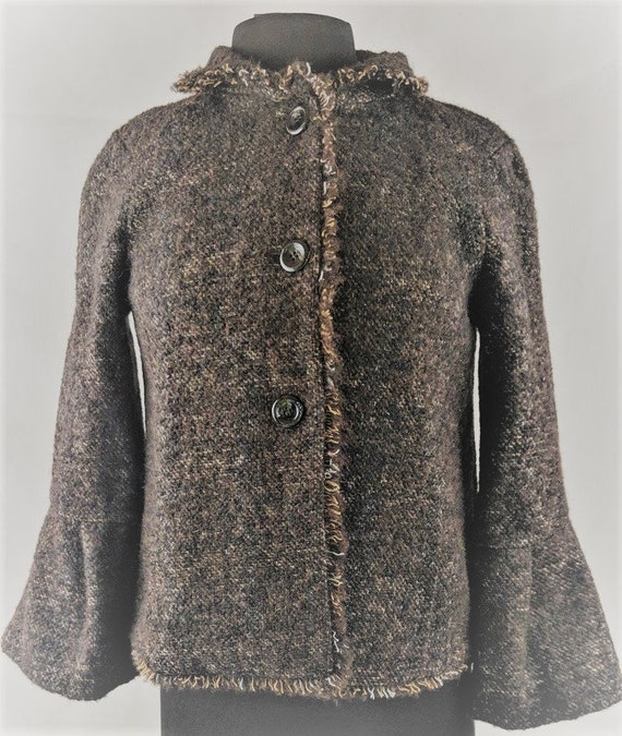 Zara Woman Suit Mohair Blend Knit Suit Spain