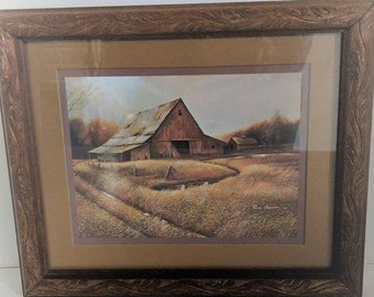 Home Interior Print Barn Tin Roof