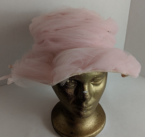 Vintage Accessories Hat 1950s Theater Prop Movie