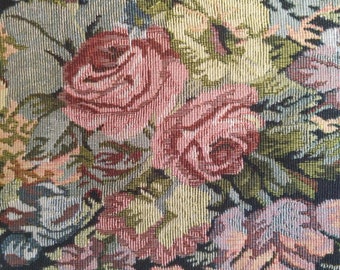 Patchwork Fabric | Tapestry Fabric | Upholstery Fabric | Heavy Brocade | Brocade Fabric | Floral Tapestry