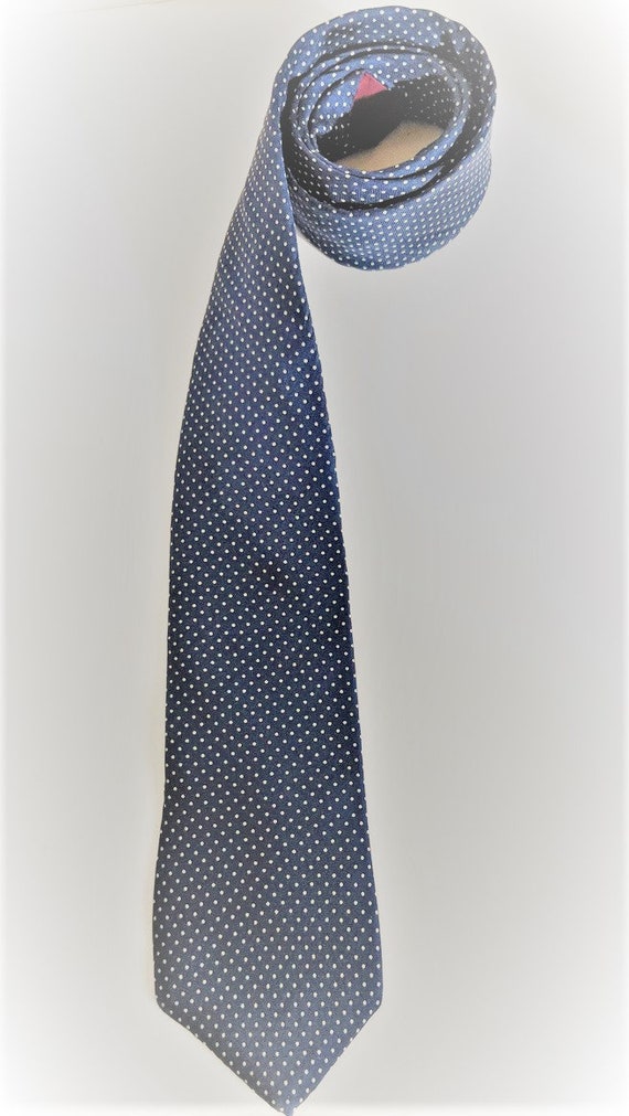 Blue Silk Tie Silk