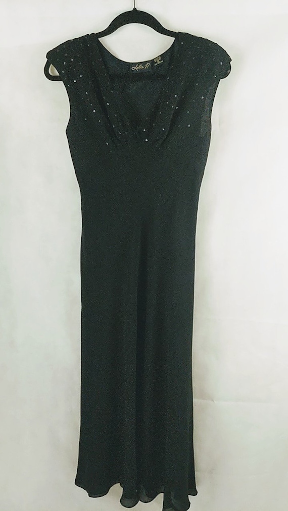 Black Event Dress Occasion Formal After Five Dress