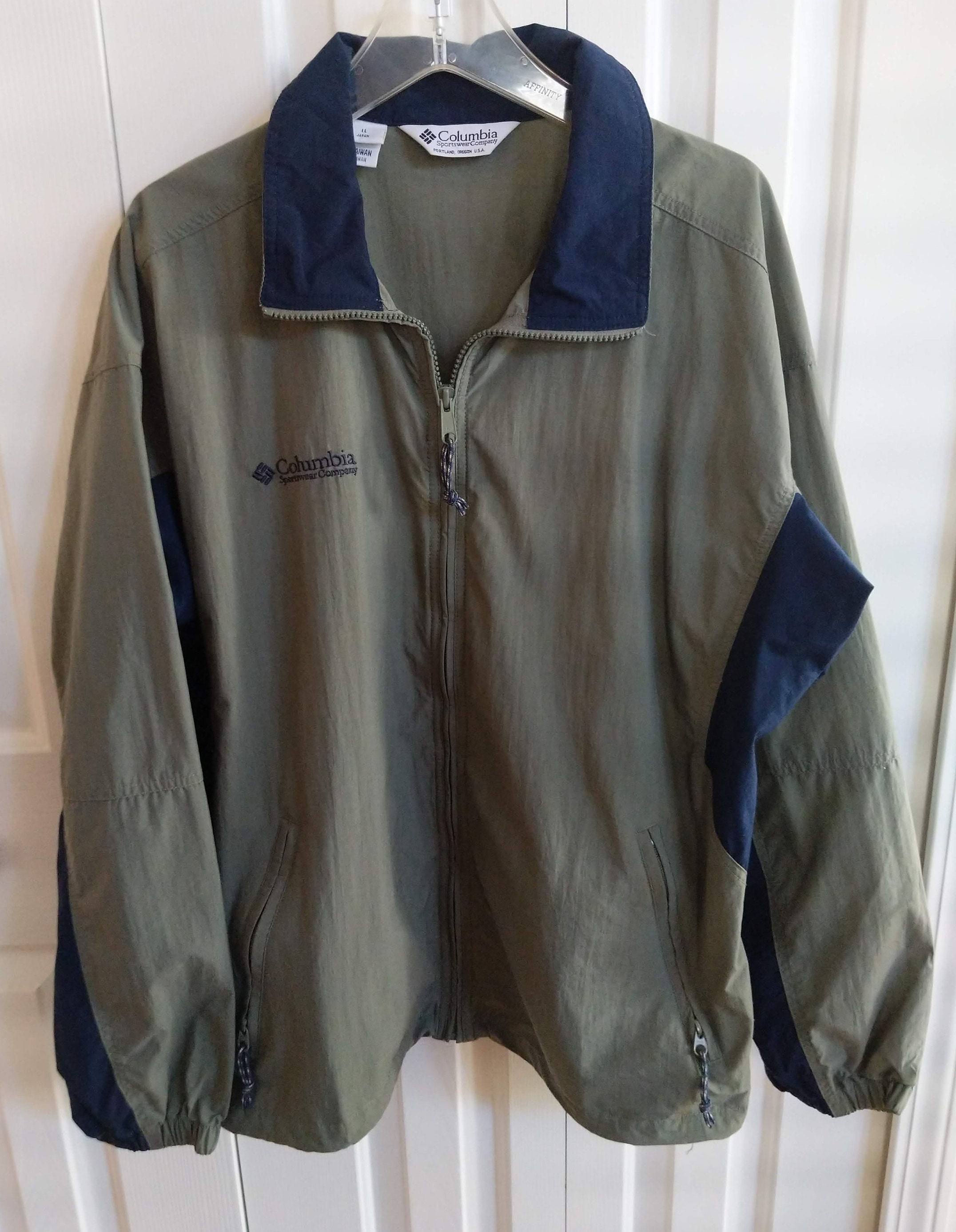 Columbia Windbreaker Unlined Jacket 