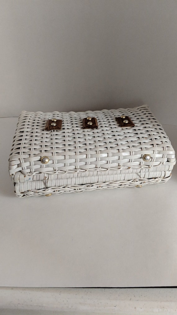 Wicker Purse Vintage Purse True Vintage Handbag V… - image 5