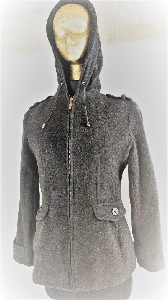 women's wool utility jacket