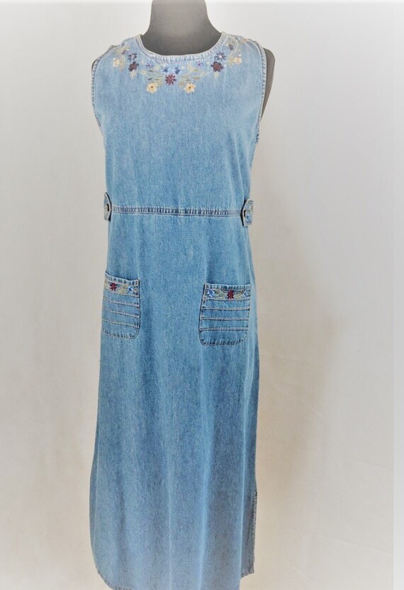 jeans jumper dress