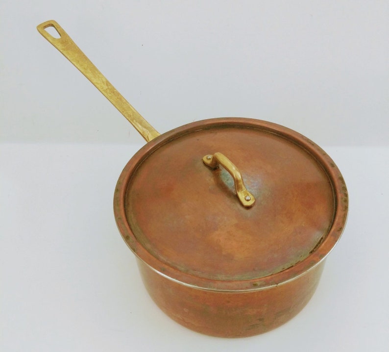 Vintage Copper Cookware Set Korea Etsy