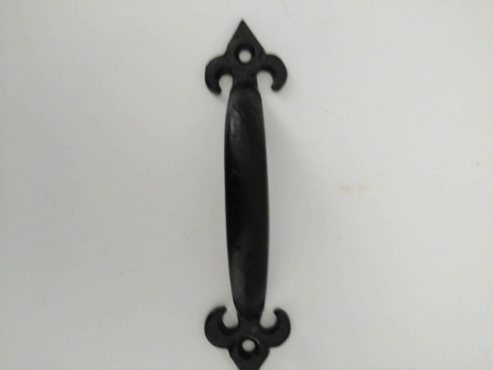 Cajón antiguo tirar de metal martillado | Etsy